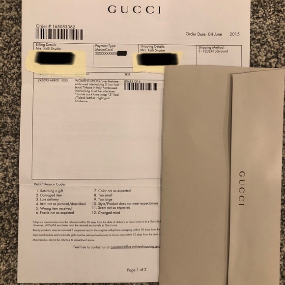 Authentic Vintage Gucci Over the Knee Boots 38 - Picture 13 of 13